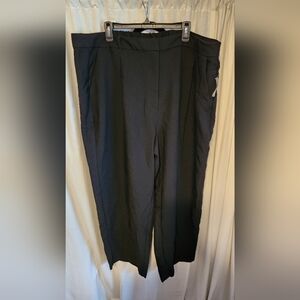 Extra High-Waisted Pleated Taylor Wide-Leg Trouser Suit Pants for Women